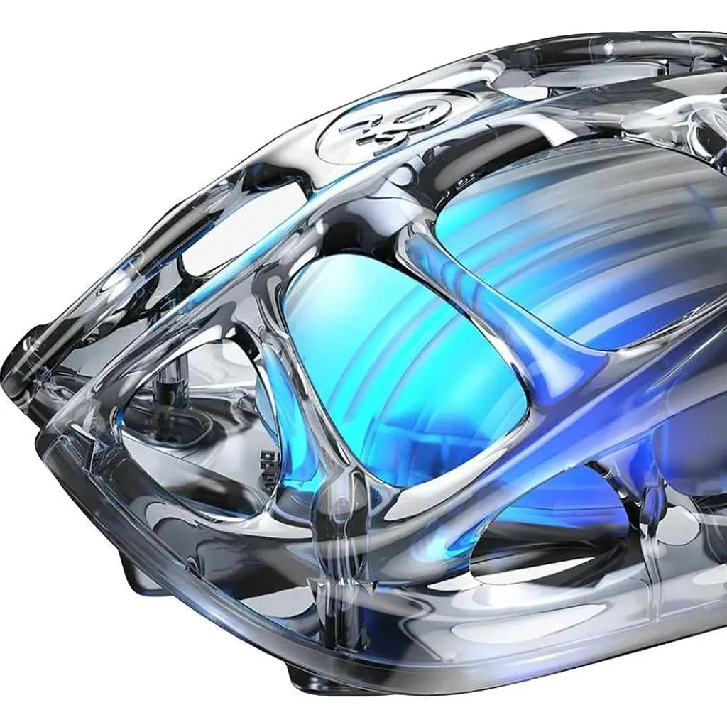 Мышь Gravastar Mercury M2 Transparent Black [GRAVASTARM2_XTAL_BLK] [137940] - фото 6