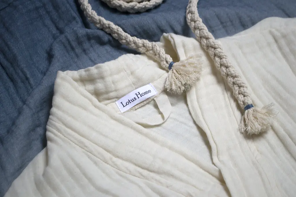 Халат Lotus Home - Nitra muslin denim L/XL - фото 6