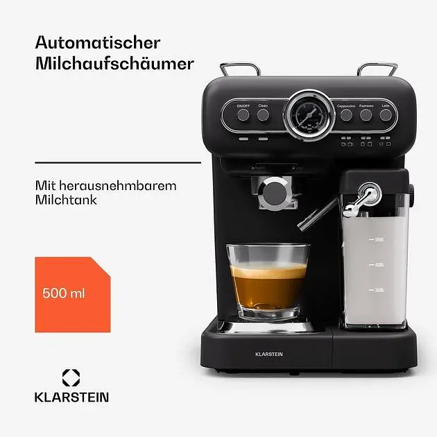 Кофеварка Klarstein Espressionata Evo (10045425) - фото 5