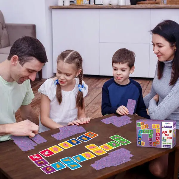 Гра настільна розвиваюча Magdum Доміно Тварини (ME5032-22) - фото 5