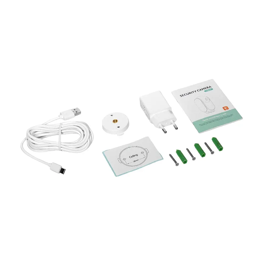 IP-відеокамера поворотна з WiFi 5Mp Light Vision VLC-6259S(Tuya) f=3.6mm з мікрофоном (75-00231) - фото 5