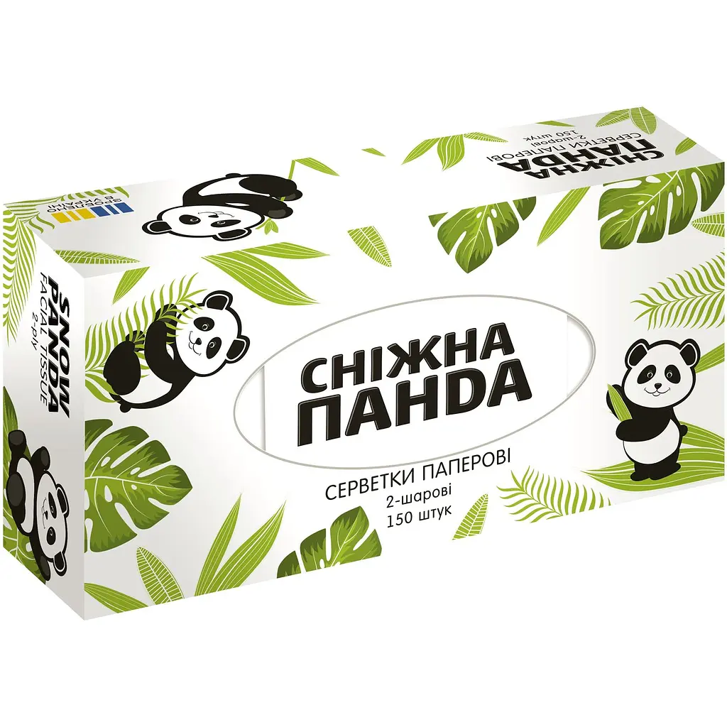 Уцінка. Серветки косметичні Сніжна Панда 150 шт. - фото 7