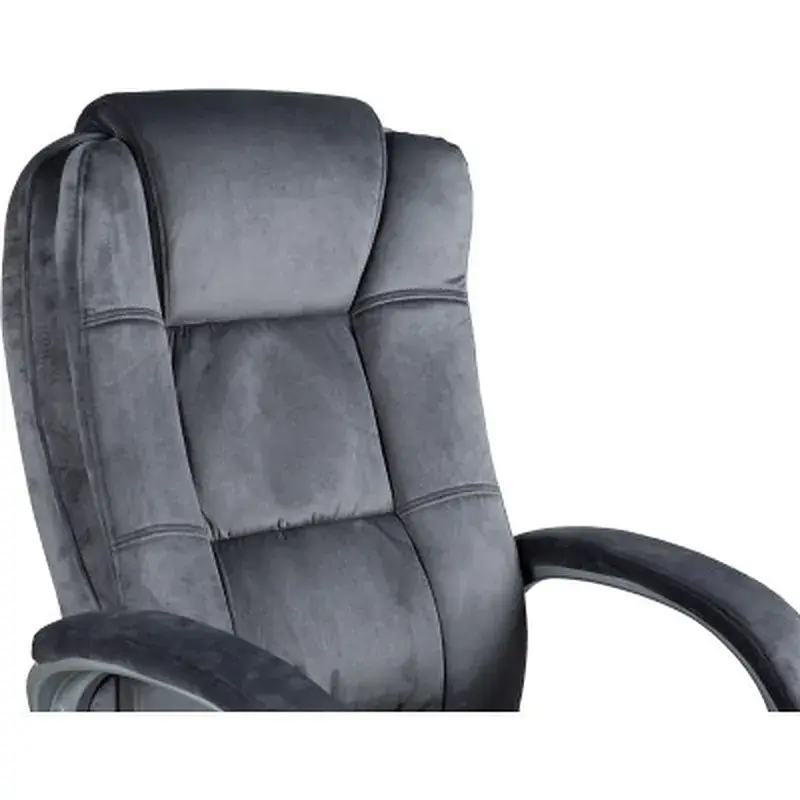 Офісне крісло Barsky Soft Microfiber Grey Soft-03 (Soft-03) - фото 12