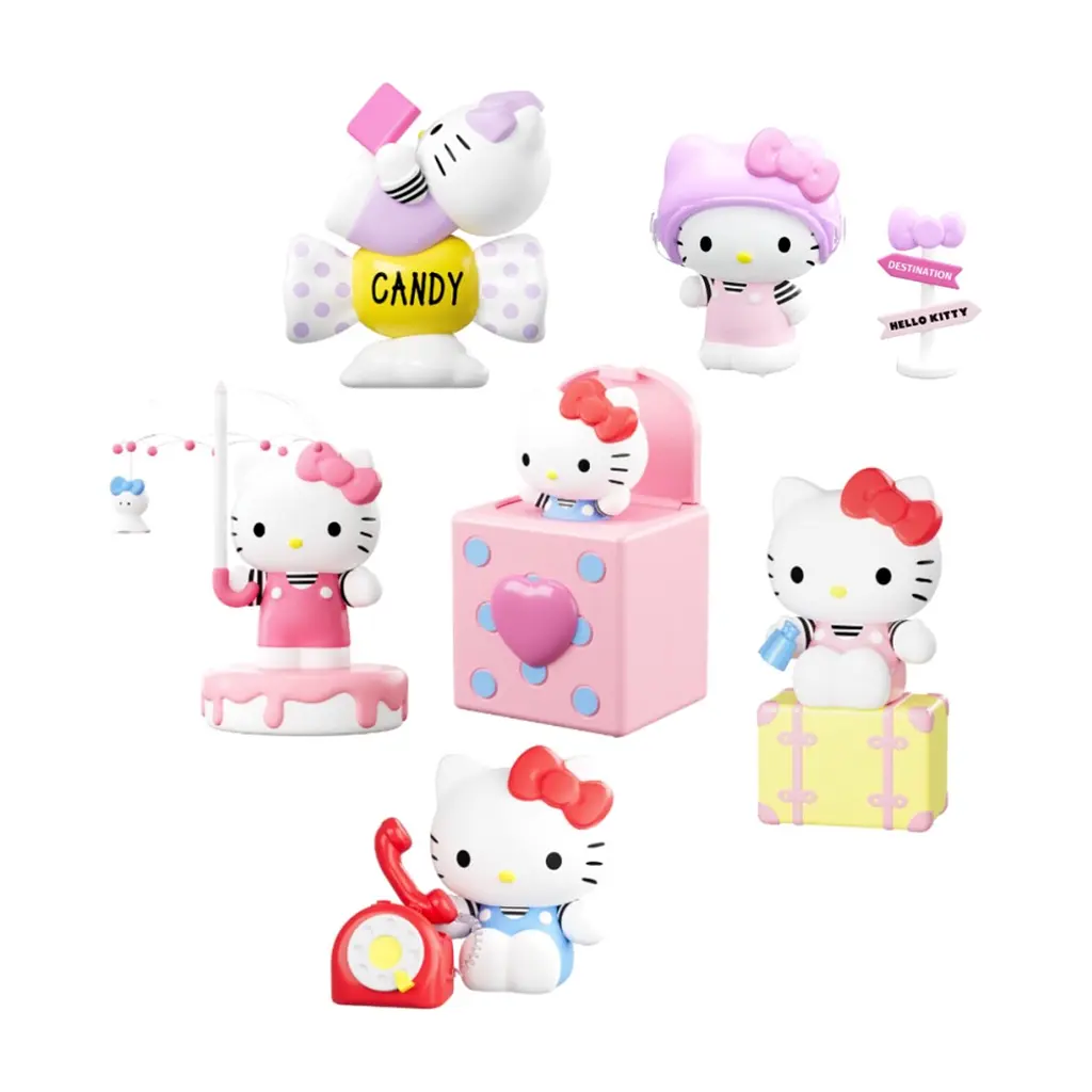 Игровой набор Pop Top Механическая игрушка-сюрприз Hello Kitty - Милый сигнал (24MDL-002) - фото 3