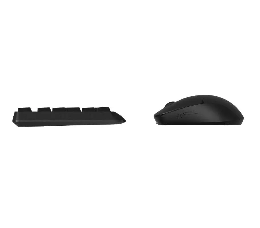 Комплект бездротова клавіатура та миша RAPOO 1500X 2.4 Wireless Black - фото 5