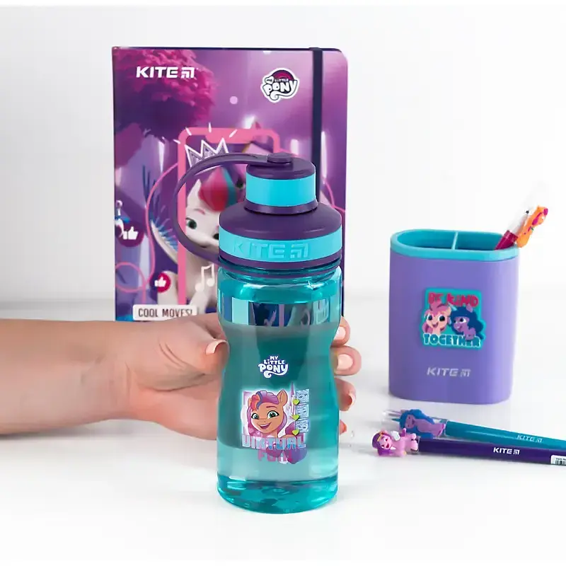 Бутылочка для воды Kite My Little Pony LP24-397, 500 мл сиреневая (693988) - фото 6