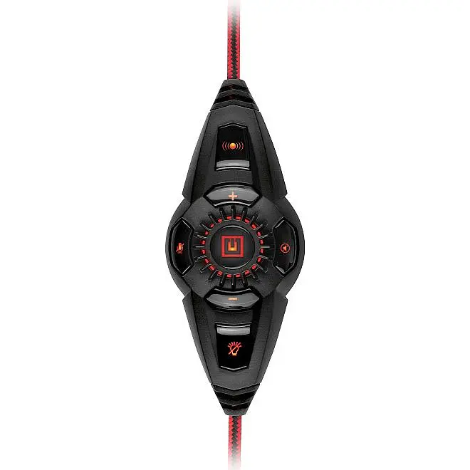 Ігрові навушники REAL-EL GDX-8000 Vibration Surround 7.1 Backlit Black/Red (EL124100017) [112567] - фото 7