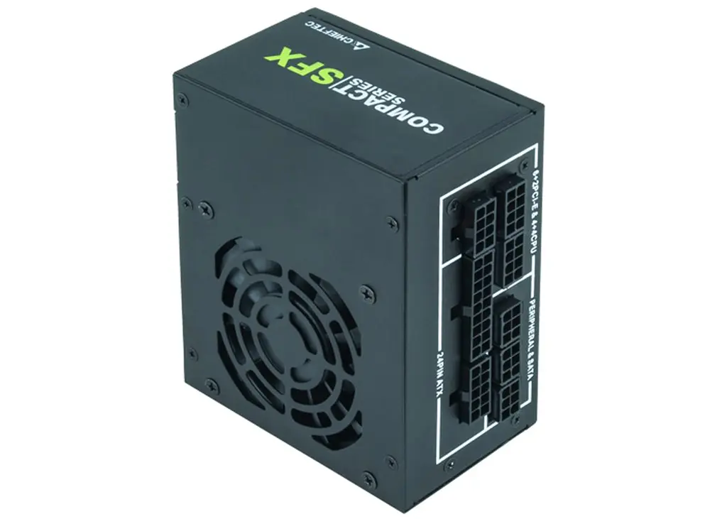 БП 650W Chieftec COMPACT CSN-650C SFX 80mm, 80+ GOLD, Modular, Retail Box (CSN-650C) - фото 4