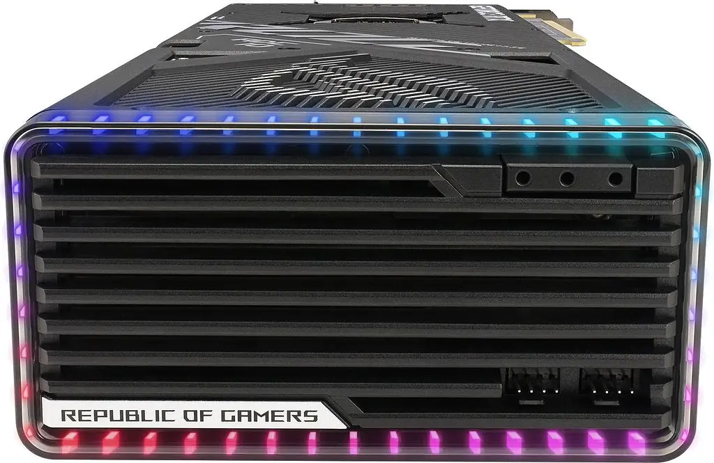 Видеокарта ASUS RTX 4090 24Gb STRIX OC (ROG-STRIX-RTX4090-O24G-GAMING) (GDDR6X, 384 bit, PCI-E v4.0 x16) Б/у - фото 7