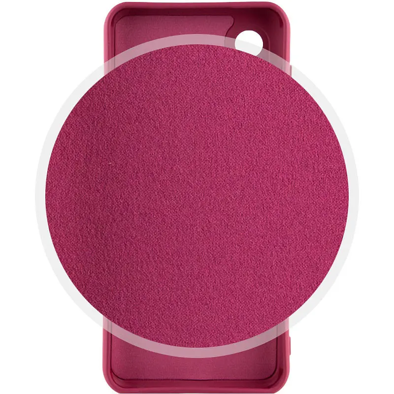 Чохол Silicone Cover Lakshmi Full Camera (AAA) для Samsung Galaxy A14 4G/5G Бордовий / Plum - фото 2