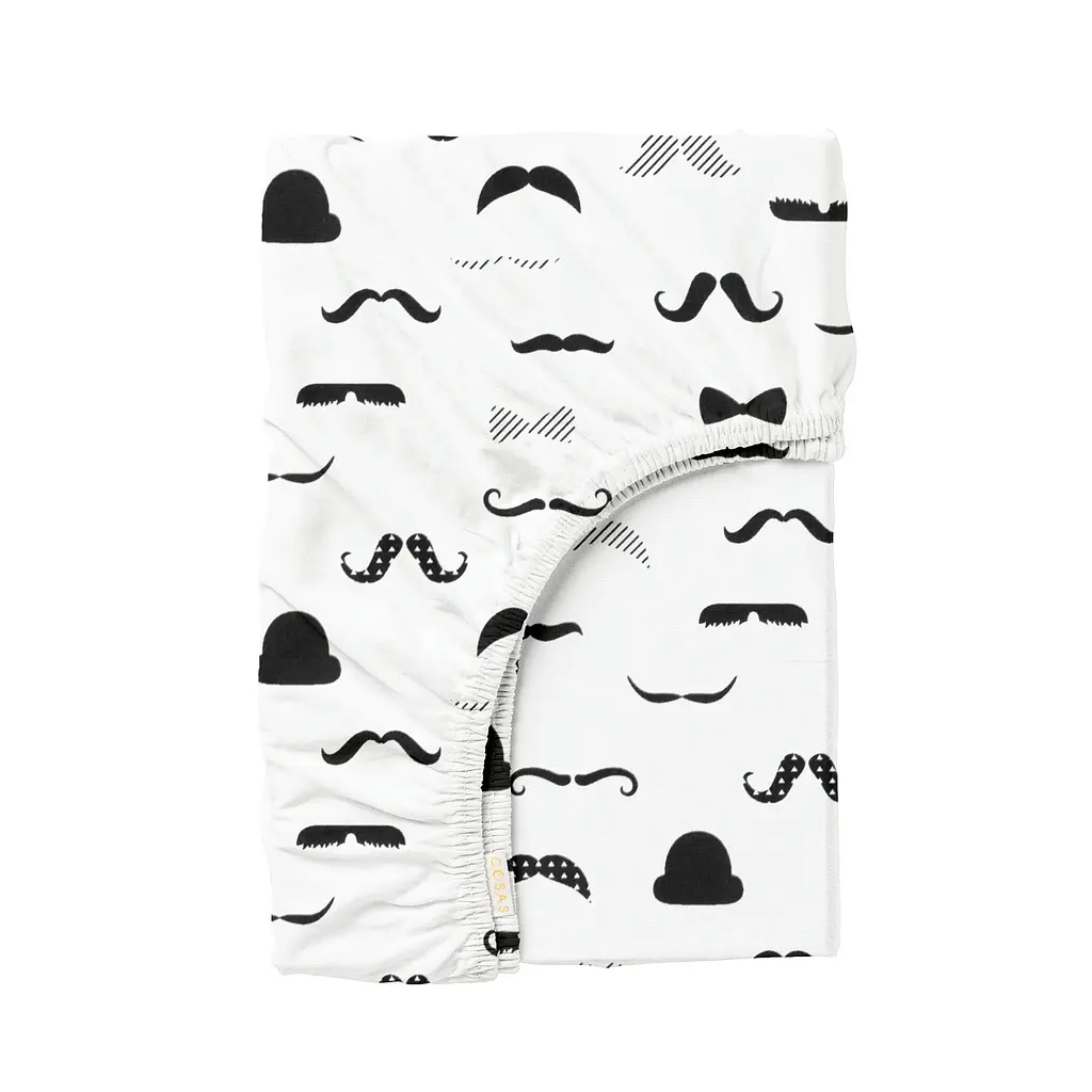 Простирадло на резинці 180х200х30 MUSTACHE COSAS (4822052274279)