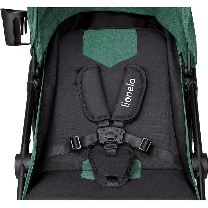 Прогулянкова коляска Lionelo Alexia Green Forest, зелено-чорна (LO-ALEXIA GREEN FOREST) - фото 7