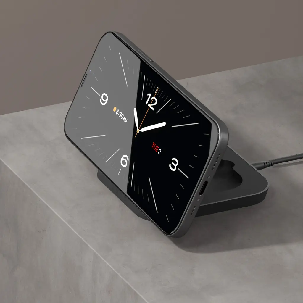 Бездротовий зарядний пристрій Zens Nightstand Charger Pro 2 Wireless Black (ZEDC28B/00) - фото 7