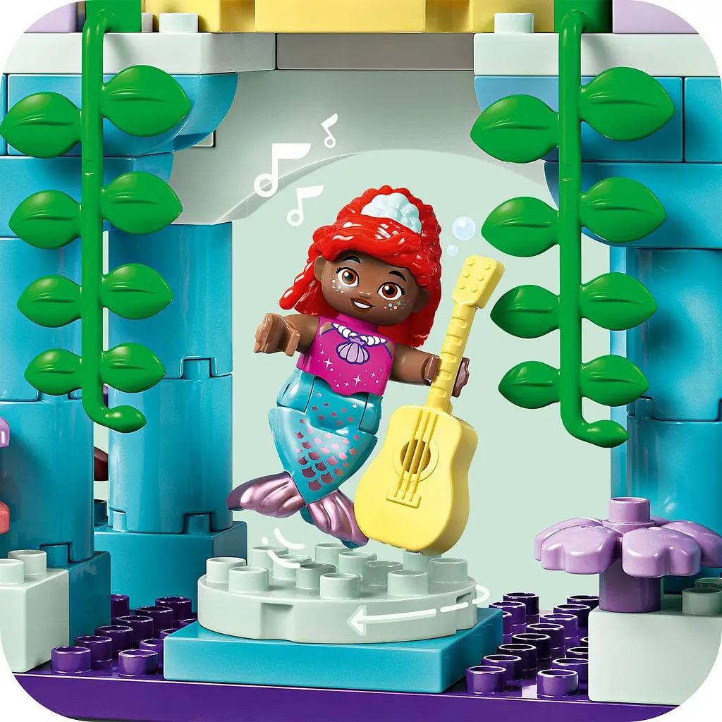 Конструктор LEGO DUPLO Disney Волшебный подводный дворец Ариэль 116 деталей (10435) - фото 6
