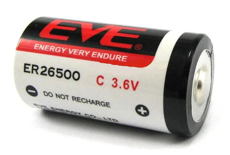 Батарейка литиевая EVE ER26500 C 3.6V LiSOCl2 STD типоразмера 26500 (C) 8500mAh - фото 2