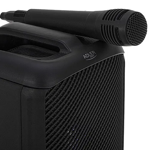 Bluetooth колонка Adler AD 1903 з радіо, караоке, RGB-підсвіткою, акумулятор 1500 мАг Bluetooth колонка - фото 9