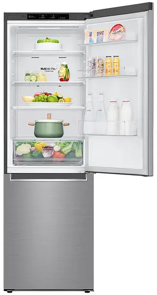 Холодильник LG GA-B459SMRZ 186х68х60см 2 дв холодильне відділення 234 л морозильне відділення 107 л A++ NF платиновий сірий (GA-B459SMRZ) - фото 7