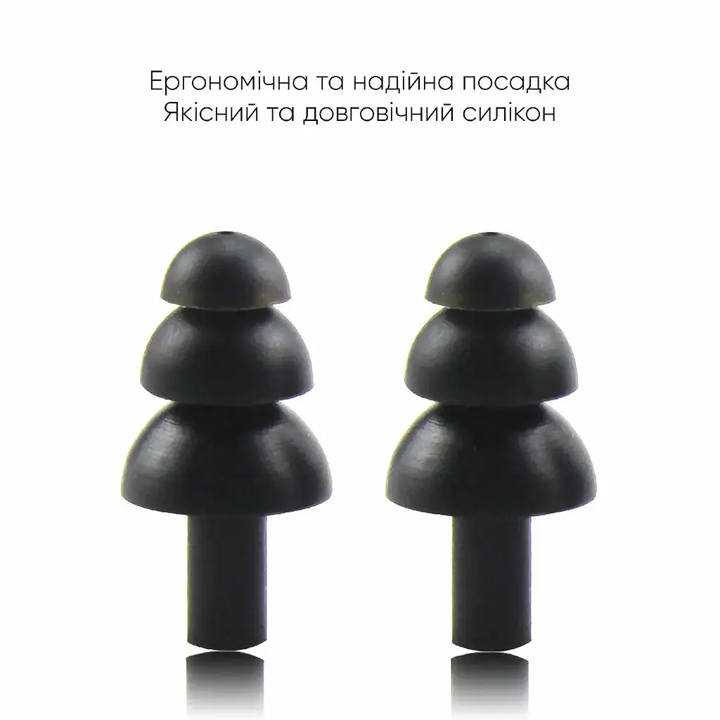Беруши Renvo Light Черный Уни (2SC120-01) - фото 2