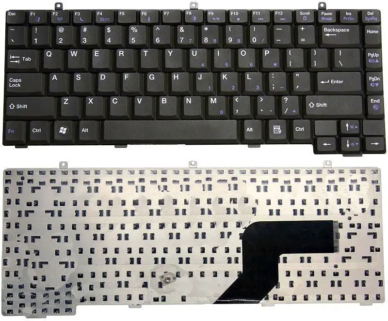 Клавіатура для ноутбука Gateway (NA1, QA1, E265, E475) Black - фото 3