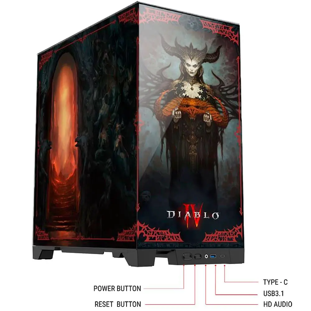 Корпус Diablo IV - Lilith - Limited Edition ATX (Діабло) (FBLPCD4LILITH24FT) - фото 6