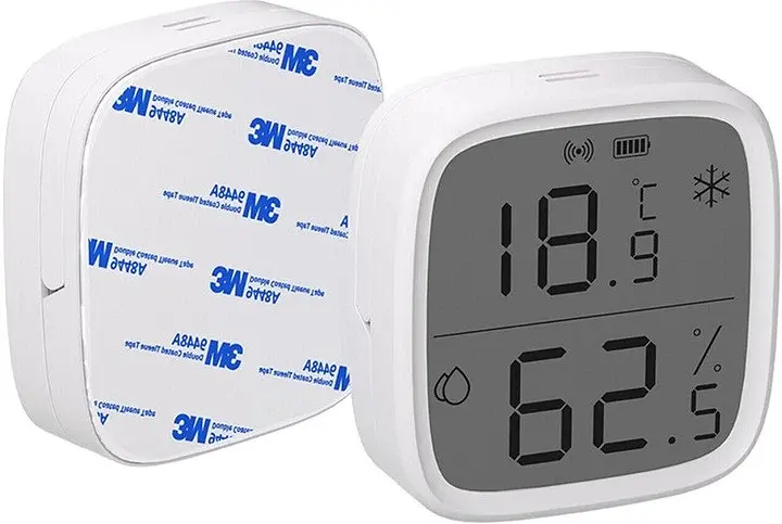 Датчик температури і вологості з дисплеєм SONOFF SNZB-02D Zigbee LCD Smart Temperature Humidity Sensor - фото 4