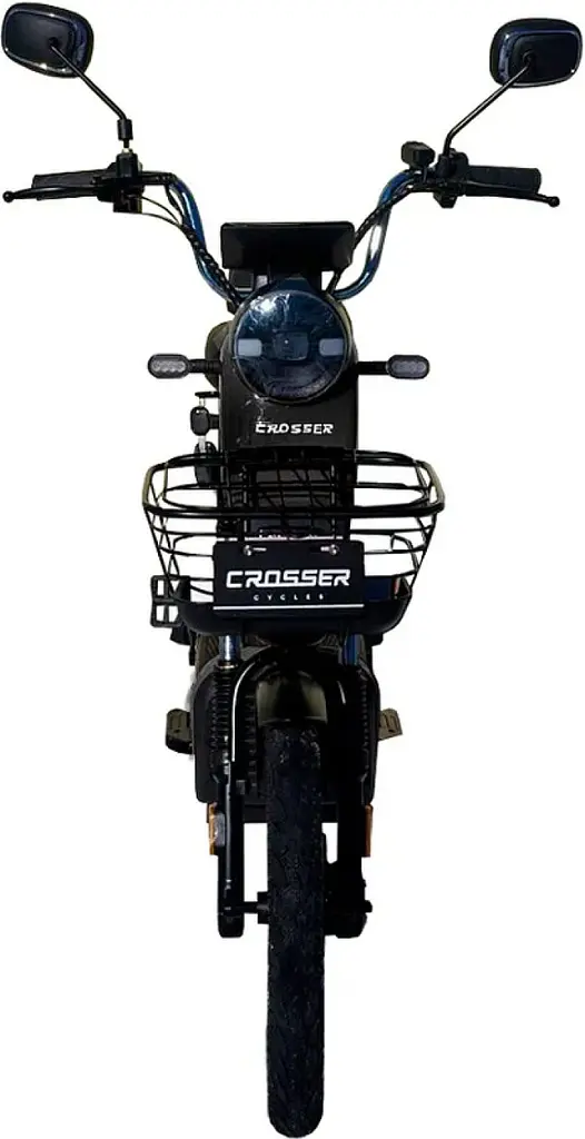 Электроскутер двухместный Crosser CR3 Графеновая батарея (600W, 60V, 20Ah) черный - фото 3