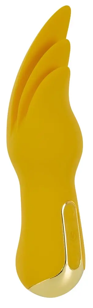 Вибратор Your New Favorite Licking Vibr 18.6 см (желтый) - фото 12