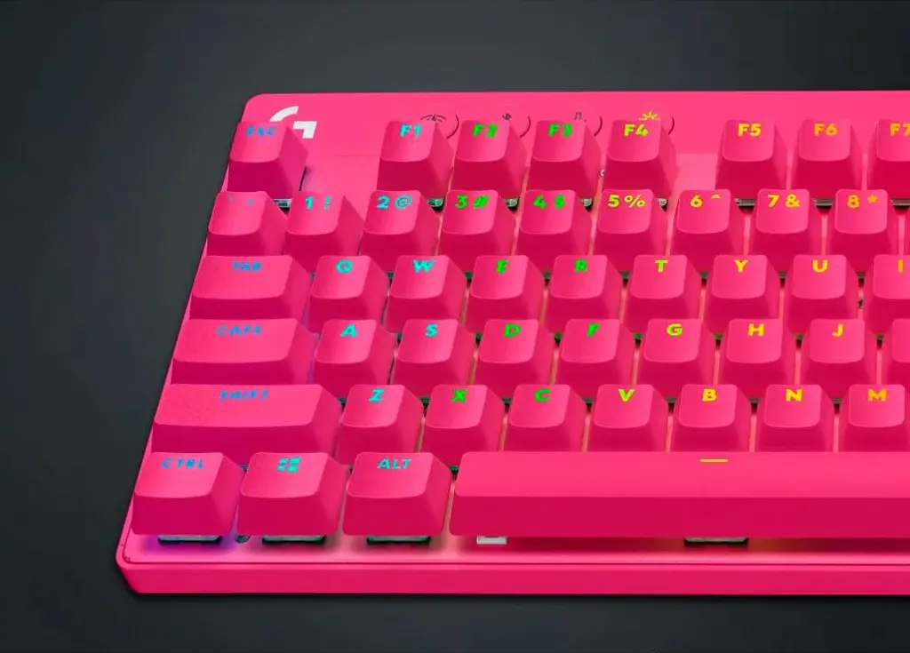 Клавиатура Logitech G PRO X TKL Lightspeed Magenta [920-012159] [105953] - фото 4