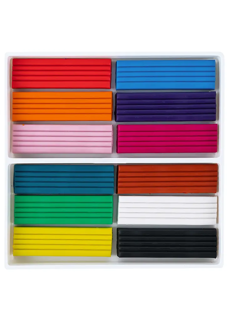 Пластилін 12 кол. 240 г. KITE Classic (K-1086) - фото 3