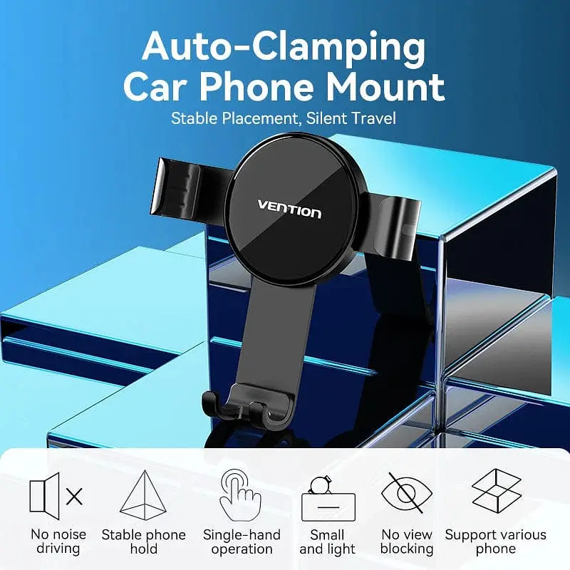 Автомобільне кріплення для смартфона 4.7-7.2 Car Phone Mount With Duckbill Clip - фото 3