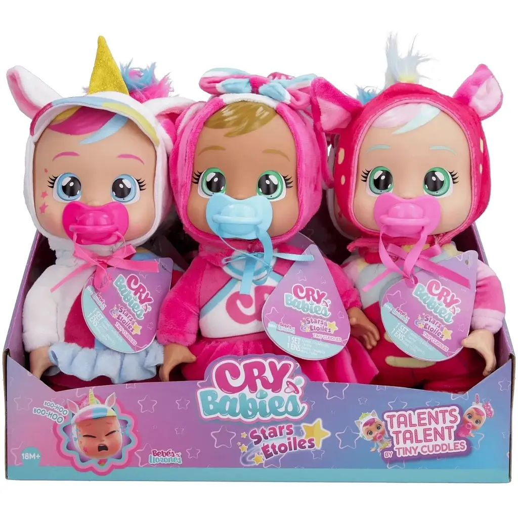 Лялька IMC Cry Babies Ніжні обійми Зіркові таланти Плакса Хана 25 см (911543) - фото 4