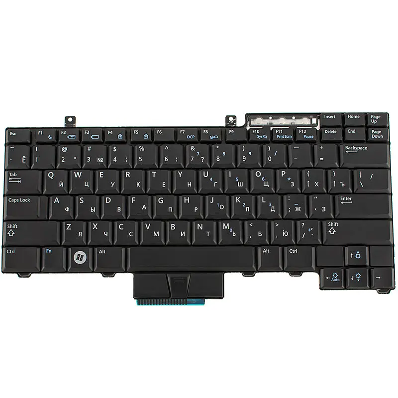 Клавіатура для ноутбука DELL (Latitude: E6400, E6410), rus, black - фото 2