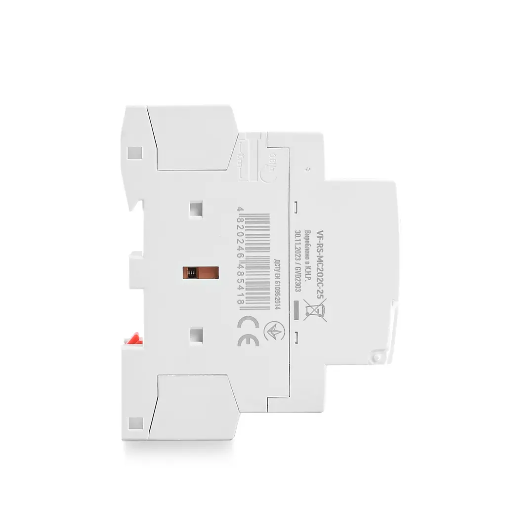 Модульний контактор 4п 25А 2НВ 2НЗ VF-RS-MC2O2C-25 VIDEX RESIST VIDEX (27913-000) - фото 3