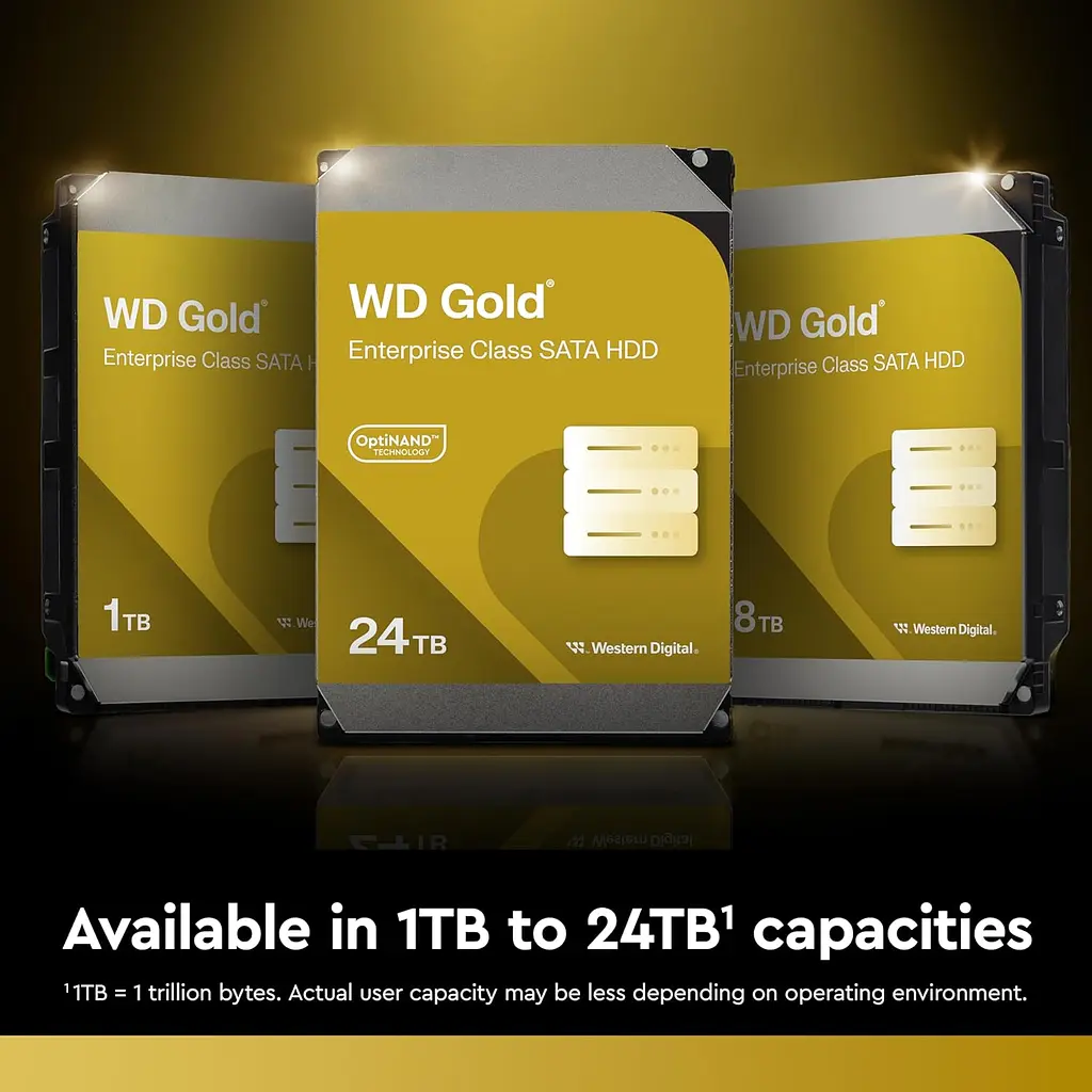 Жесткий диск WD 10 ТБ 3,5" 7200 256 МБ SATA Gold - фото 4