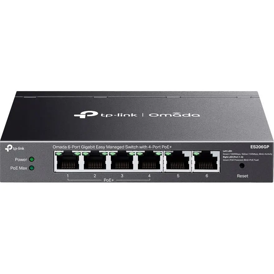Коммутатор TP-Link ES206GP (ES206GP) - фото 2
