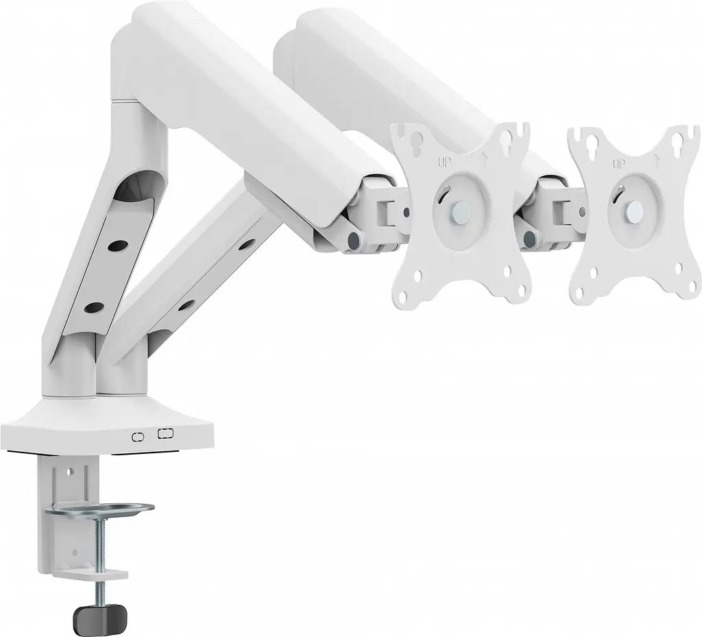 Кріплення настільне для двох моніторів OfficePro 17-35" White (MA442W) - фото 2