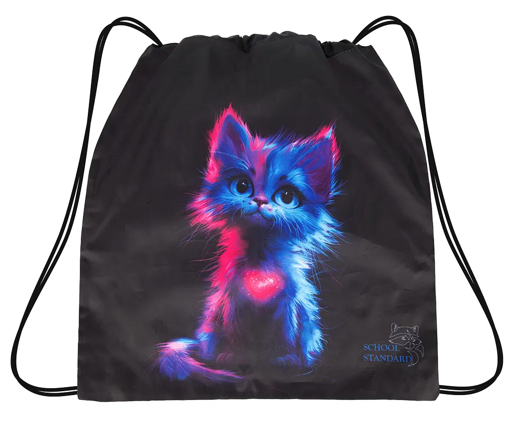 Ортопедический рюкзак 3 в 1 с пеналом и мешком для девочки School Standard 375 гр 17 литров разноцветный - фото 3