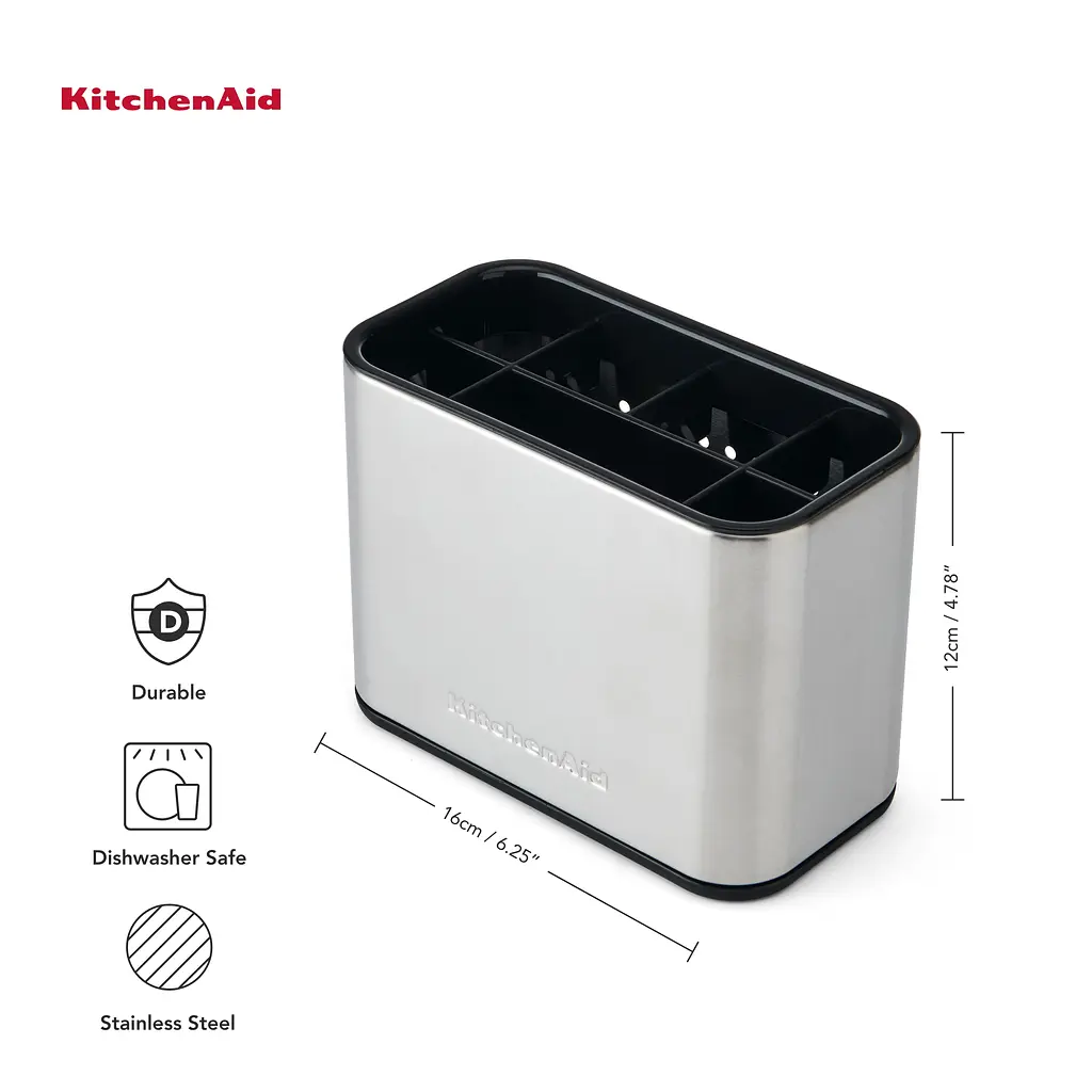 Органайзер для кухонной мойки KitchenAid Sinkware серый (KEG784OSSSA) - фото 9