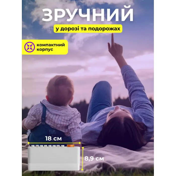 Генератор білого шуму зі звуками природи акумуляторний 3в1+bluetooth колонка + rgb нічник S660Pro - фото 6