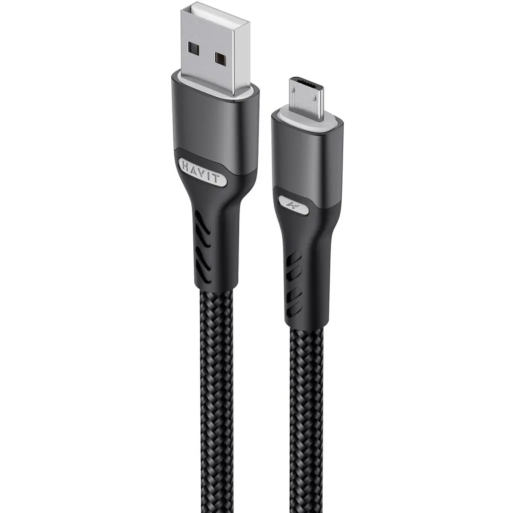 Кабель Havit HV-CB6215 3A Micro USB 1 м (HV-CB6215) - фото 4