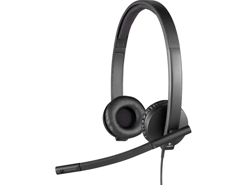Гарнитура Logitech H570e Stereo USB-C Black (981-001431)