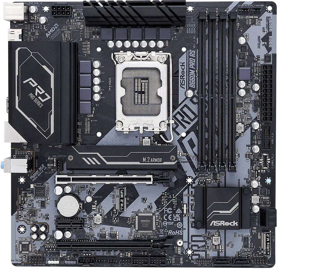 Материнська плата ASRock B660M Pro RS LGA 1700 (B660M PRO RS) Б/В - фото 2