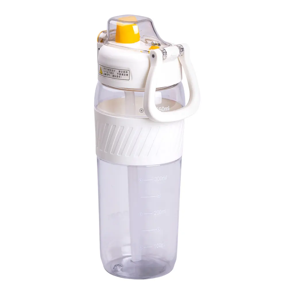 Пляшка для води Sports об'ємом 600 мл, білий Yiwu HP-14-42W - фото 3