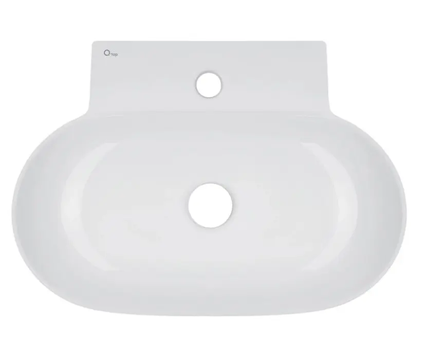 Раковина Qtap Cardinal без донного клапана QT0411K177WN