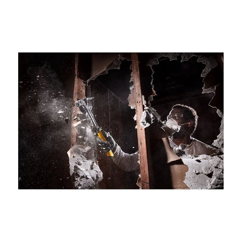 Молоток DeWALT DEM-CLAW демонтажний, суцільнометалевий, 624 г, з прямим цвяхом. (DWHT51008-0) - фото 7