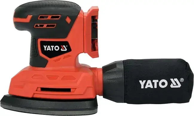 Шліфмашина акумуляторна вібраційна YATO 84x184 мм 18 В без акумулятора (YT-82755) - фото 4