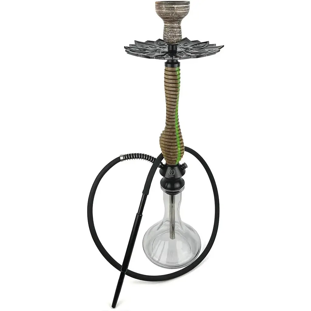 Кальян KARMA HOOKAH 3.0 Line Green (Craft Clear) - фото 2