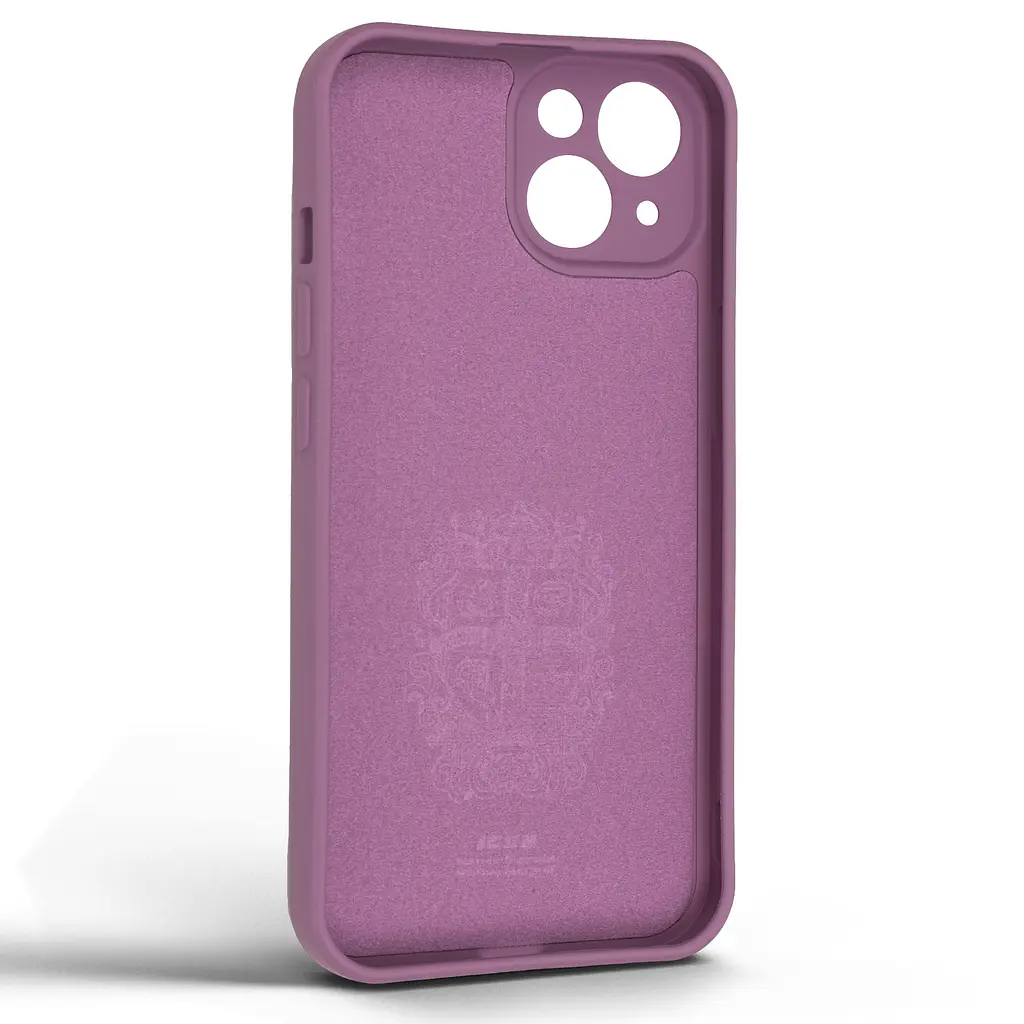 Силиконовый чехол для Apple iPhone 14, Icon Ring, фиолетовый, панель-накладка, с кольцом-подставкой на 360°, противоударный, возможность использования магнитных держателей, ArmorStandart (ARM68695) - фото 2