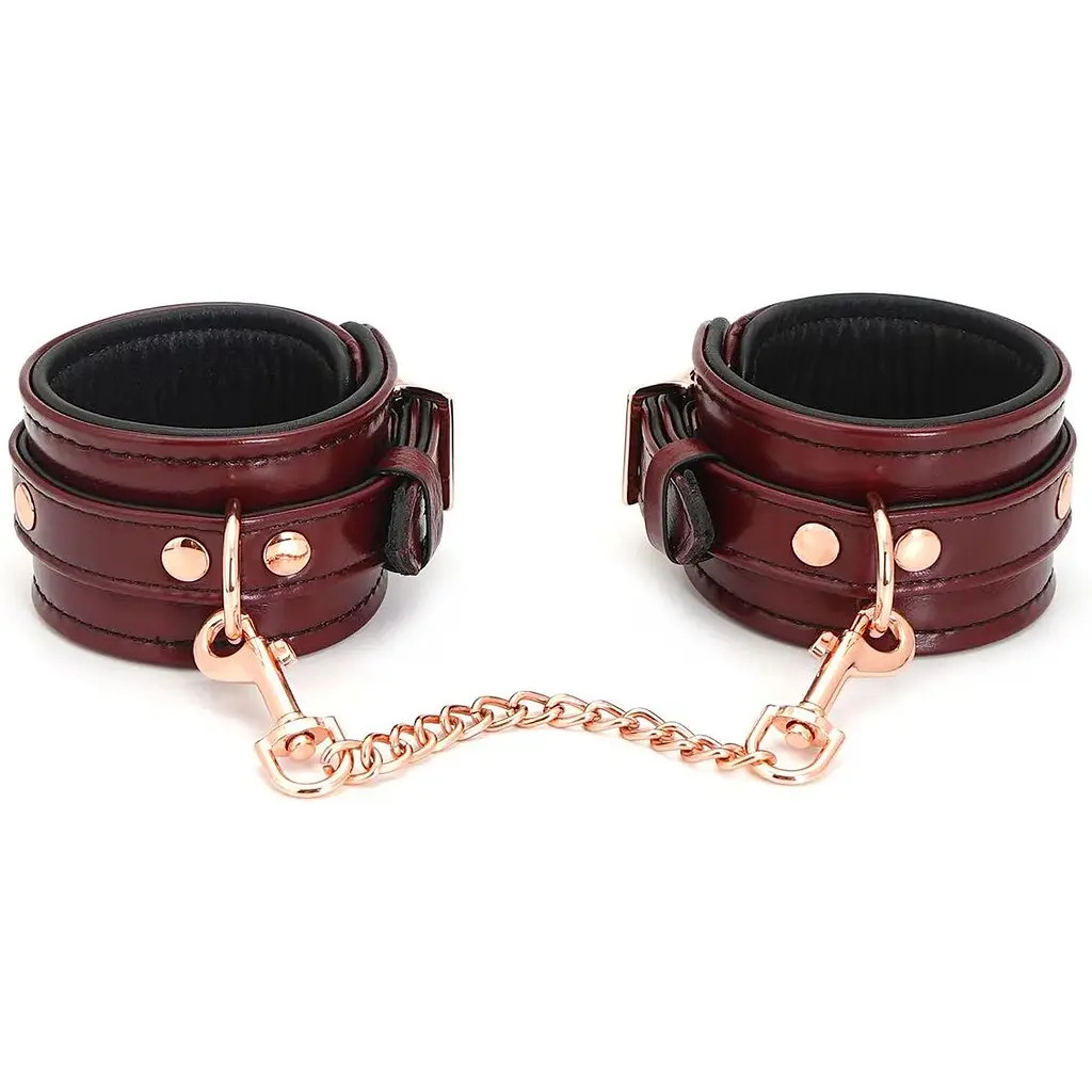Поножі Liebe Seele Wine Red Anklecuffs - фото 2