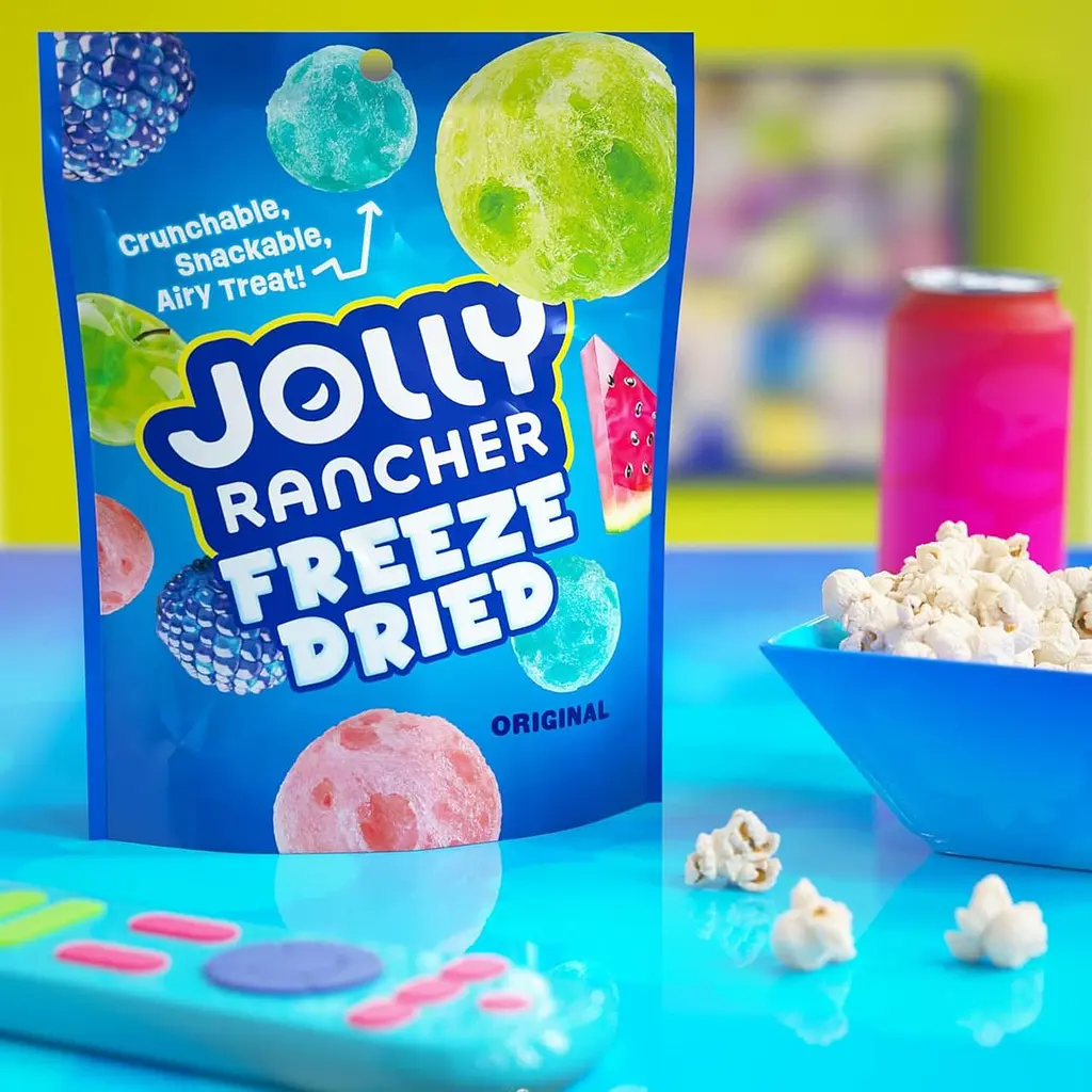 Сублімовані цукерки Jolly Rancher Original Fruit Freeze Dried Share Bag 87г - фото 4